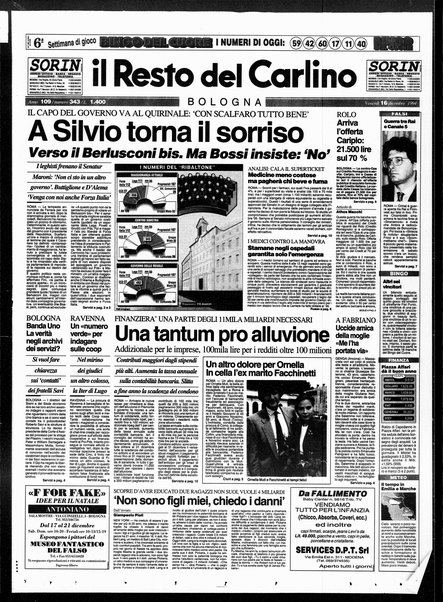 Il Resto del Carlino : giornale dell'Emilia